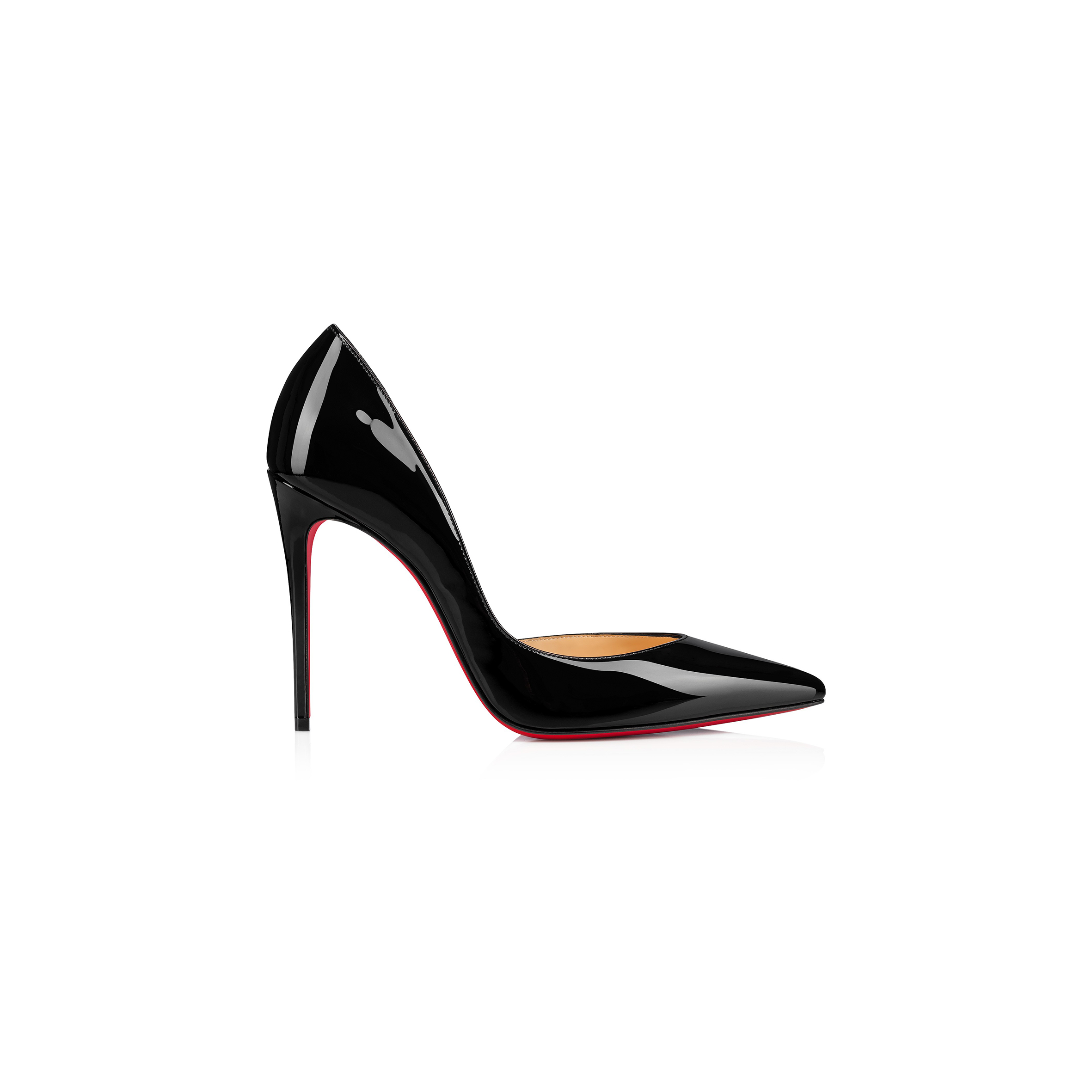 Ch**an louboutin iriza 100 mm pumps-patent calf leather-black-women 3130524bk01